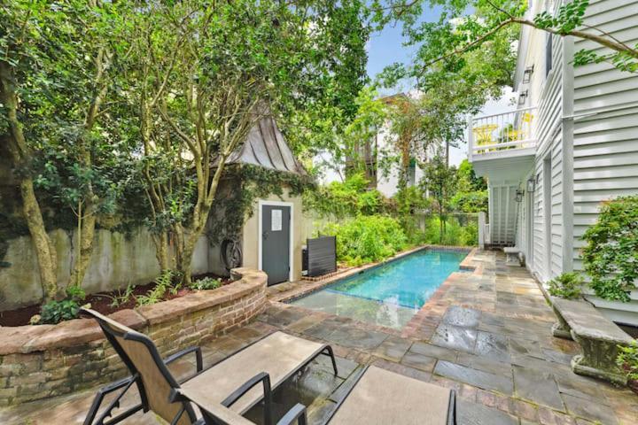 Serene Cottage With Beautiful Garden And Heated Pool Charleston Extérieur photo